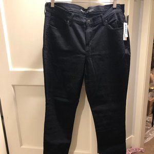 Old Navy Mid-Rise Curvy Black Skinny Jeans (Size 14 - New w/ Tags)